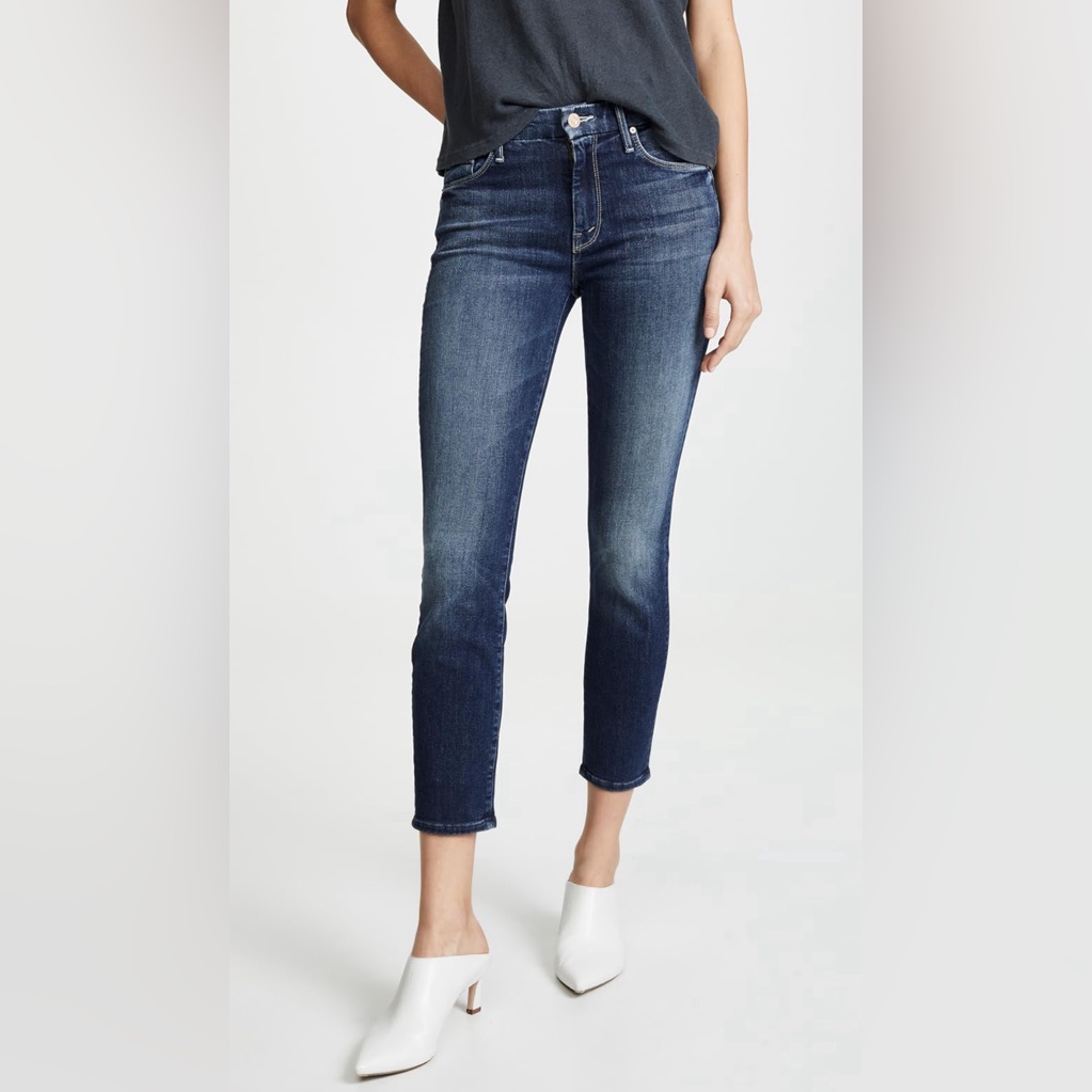 Mother The Cropped Looker Jeans